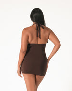 Load image into Gallery viewer, Yasmin Halter Mini Dress
