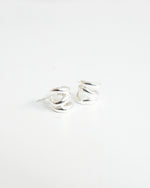 Load image into Gallery viewer, Zarina Multi Ring Huggie Earrings