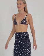 Load and play video in Gallery viewer, Lily Side Tie Bikini Top

