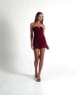 Load and play video in Gallery viewer, Julia Tube Mini Dress
