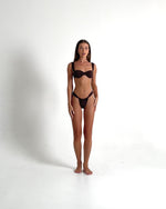 Load and play video in Gallery viewer, Rose Ruched Bikini Bottoms

